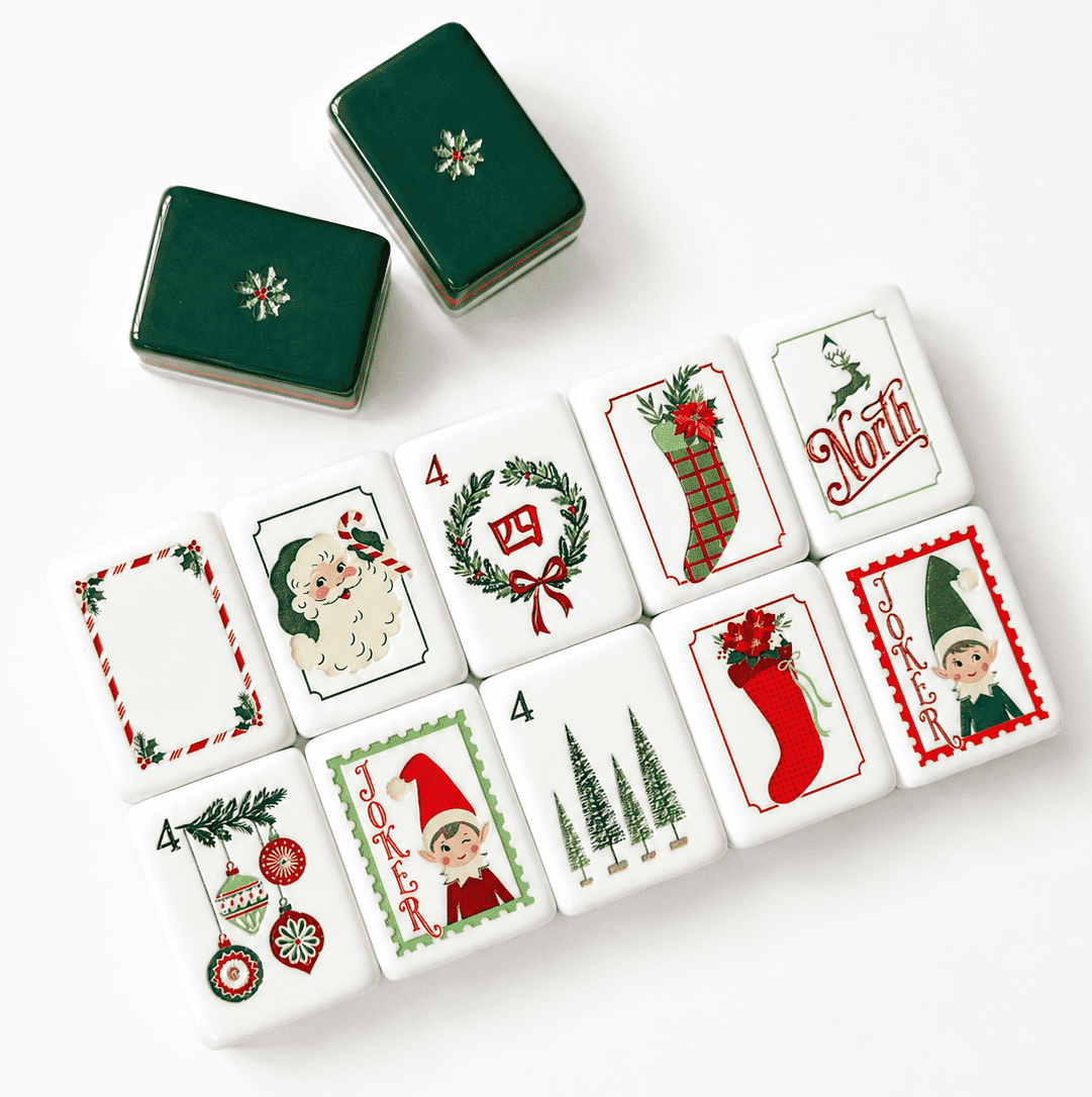 Dear Santa Mahjong Tile Set - Preorder