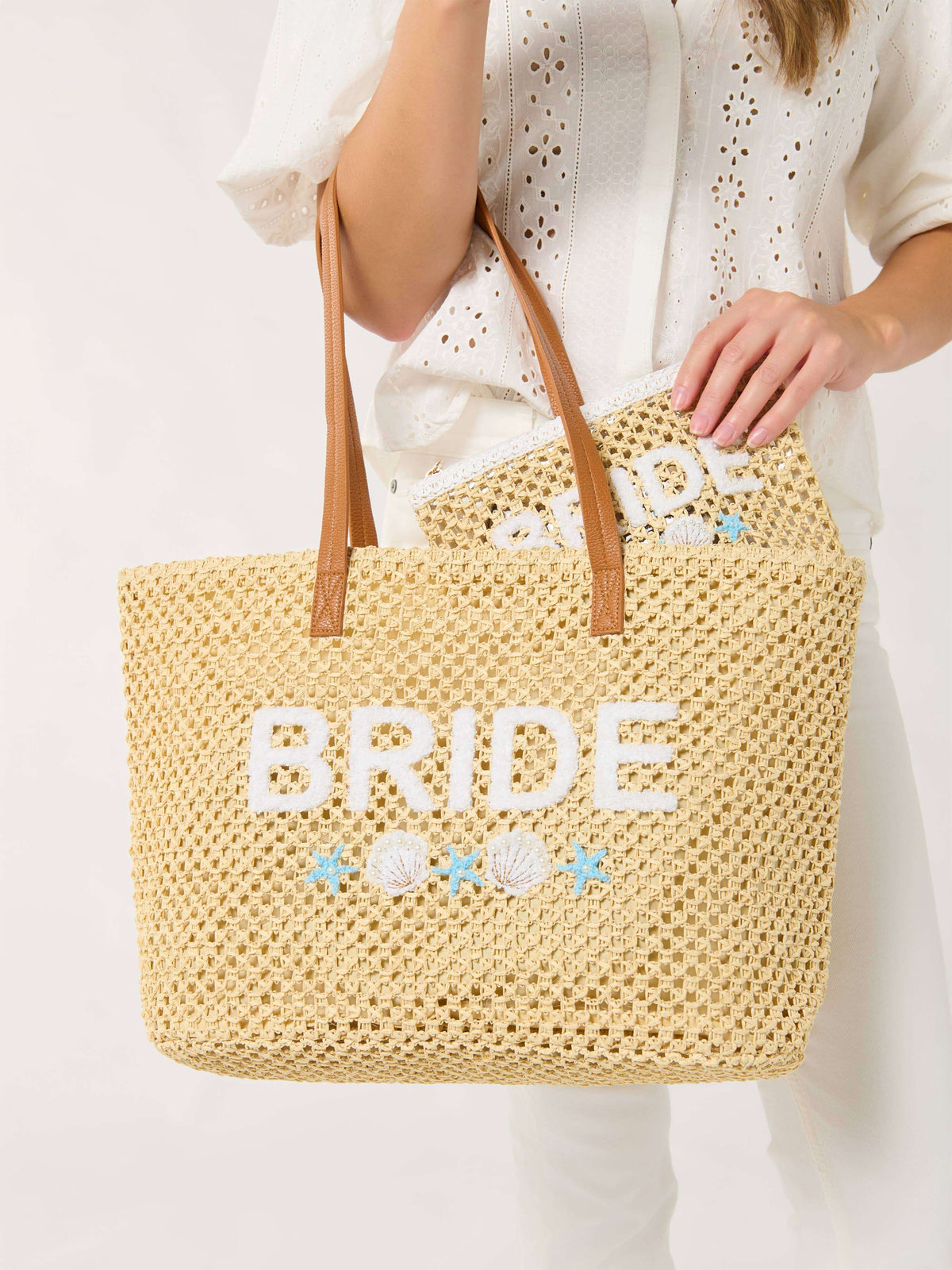 “Bride” Shell Tote