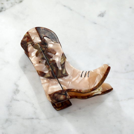 Cowgirl / Cowboy Boot Hair Clip - Coachella and Stagecoach