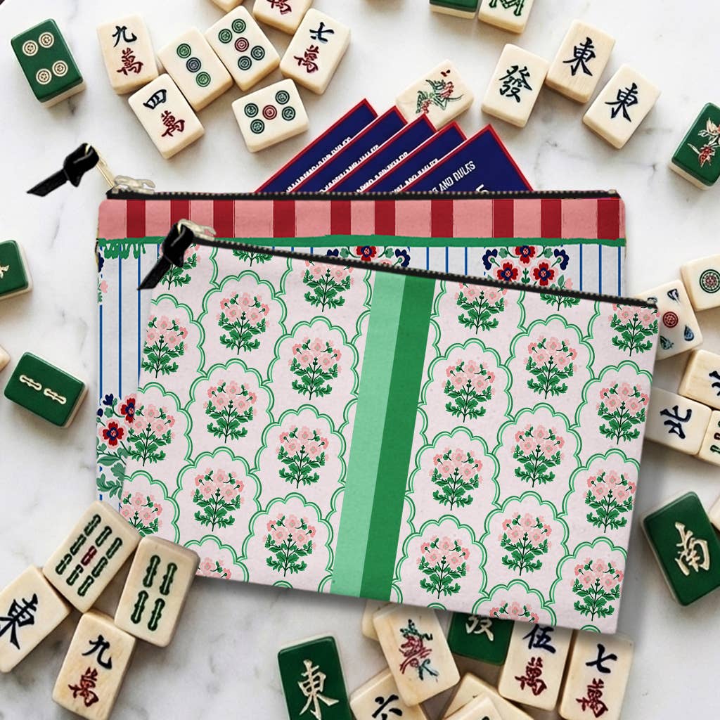 Mahjong Card Bag, Boutique Monogram, Grand Millennial