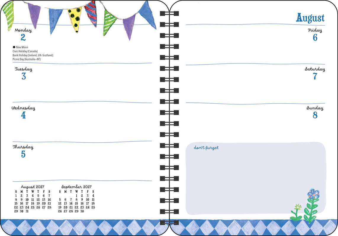 Sally Welchman 2027 Monthly/Weekly Planner Calendar by Sally  Welchman