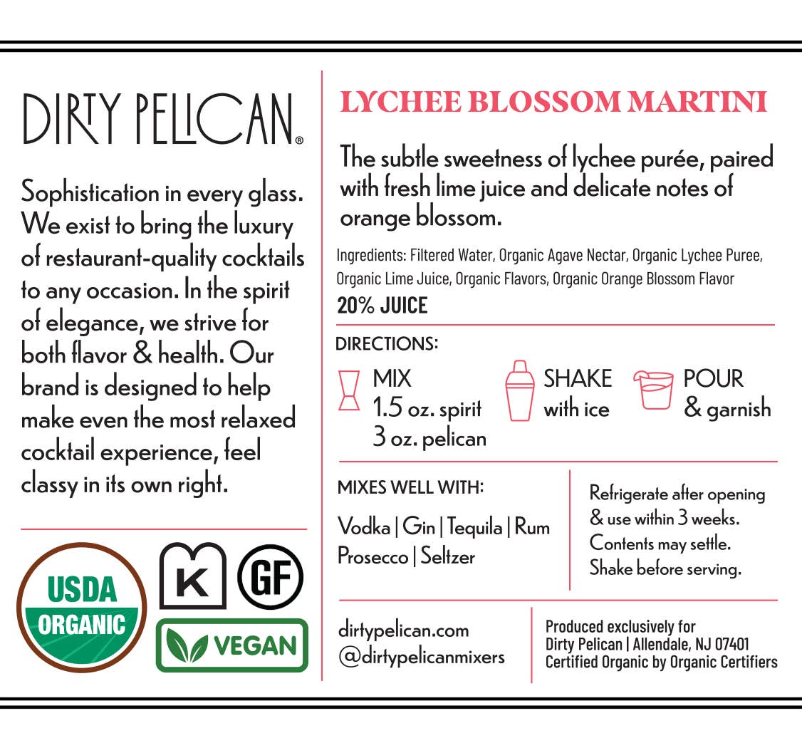 Lychee Blossom Martini