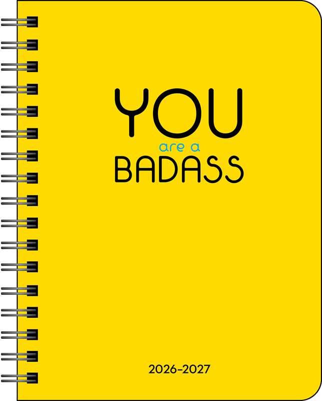 You Are a Badass Deluxe Organizer 17-Month 2026-2027 Weekly/Monthly Planner by Jen  Sincero