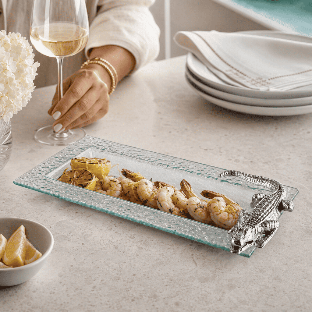 Alligator Oblong Tray