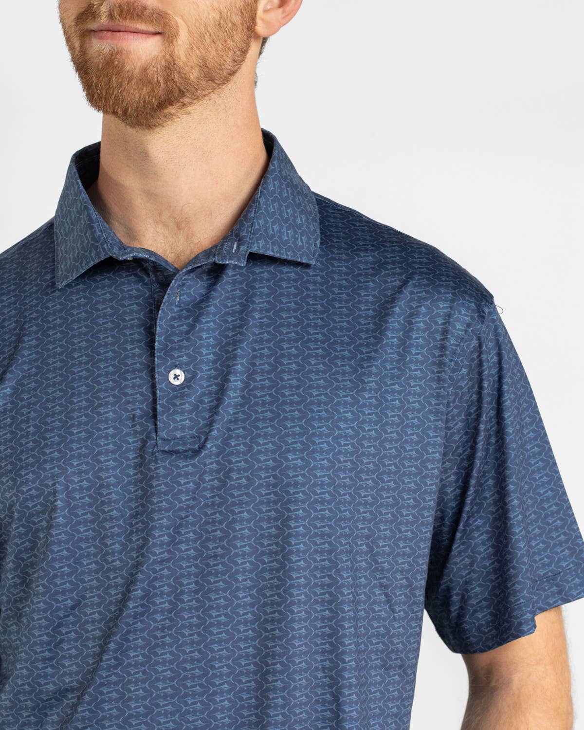 Men's Big Catch Performance Polo   Blue   -Asst.
