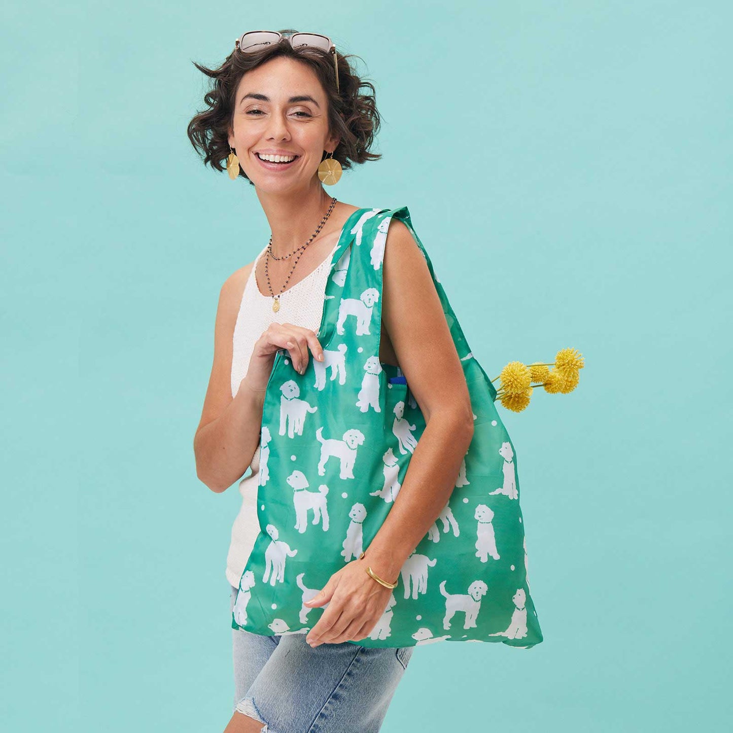 Marvin blu Reusable Shopping Bag