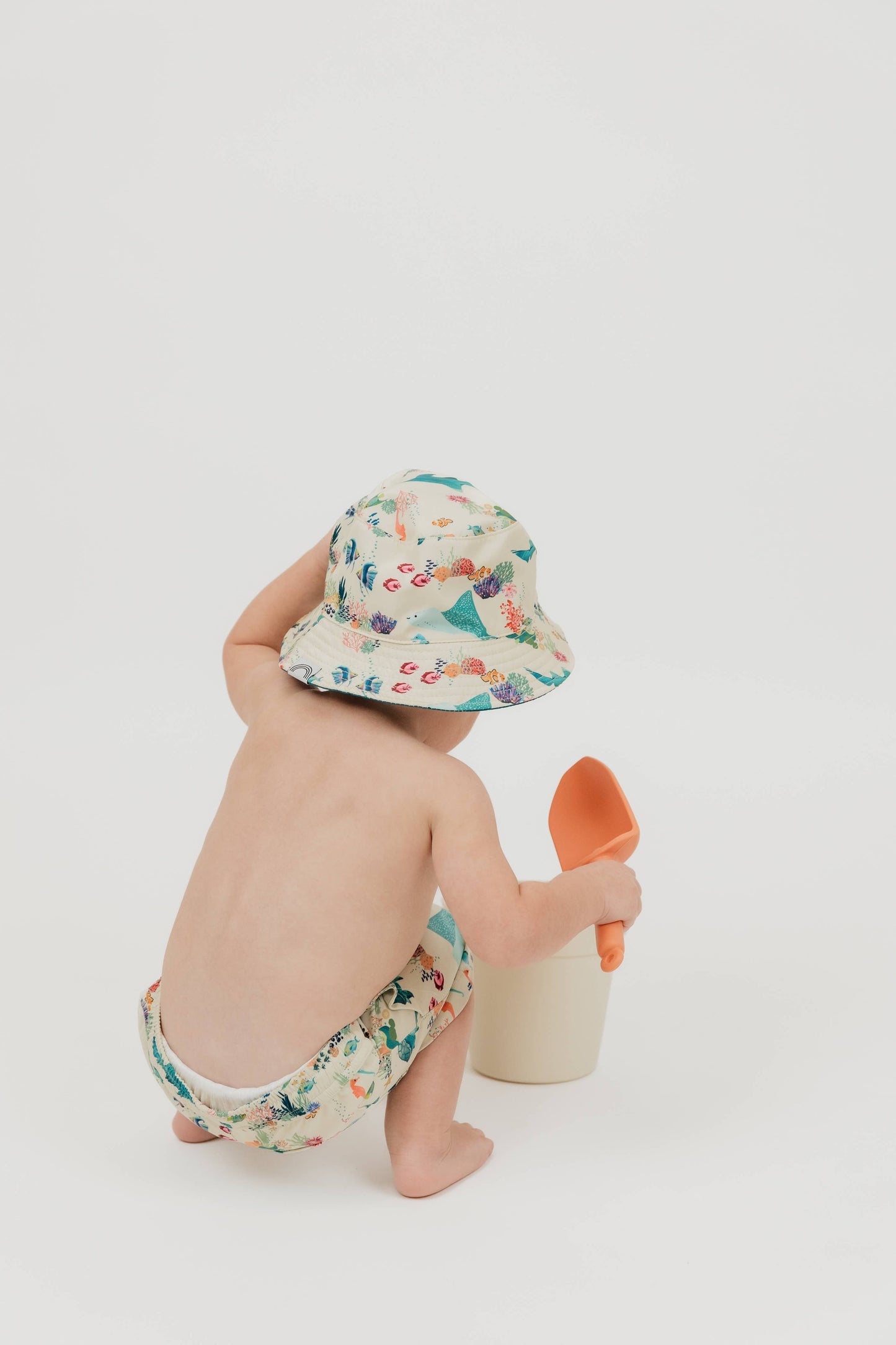 Coral Reef Reversible Bucket Hat