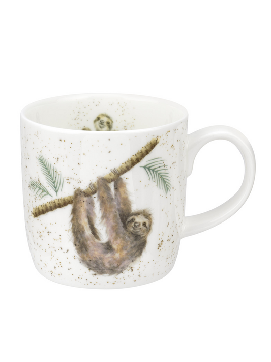 Royal Worcester Wrendale Designs Sloth Mug