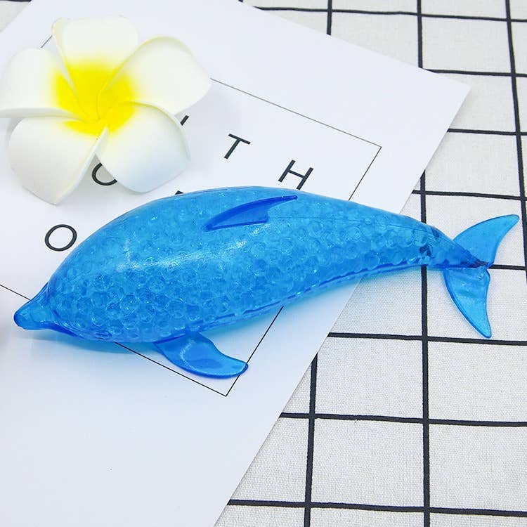 Cute shark dolphin with ball Squishy Squeeze Toy Fidget Toy