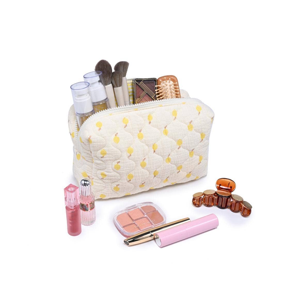 Quilted Keeper Cosmetic & Travel Organizer Pouch