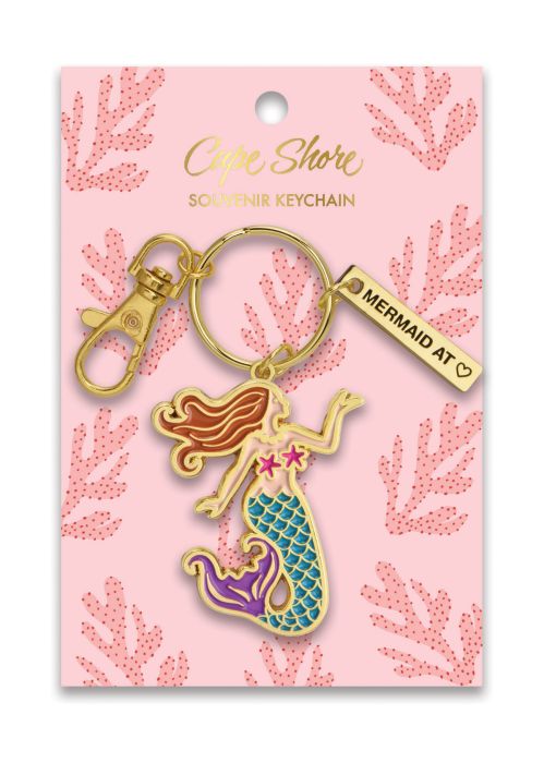 Cape Shore Mermaid Keychain