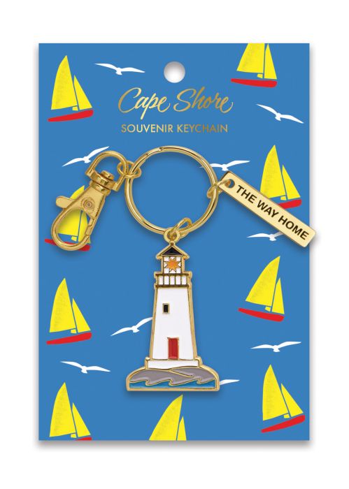 Cape Shore Lighthouse Keychain