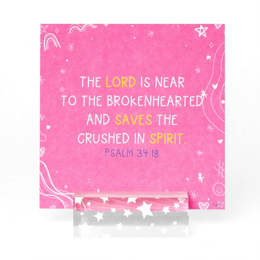 Verses for Love – Bible Verse Card Set with Display Stand