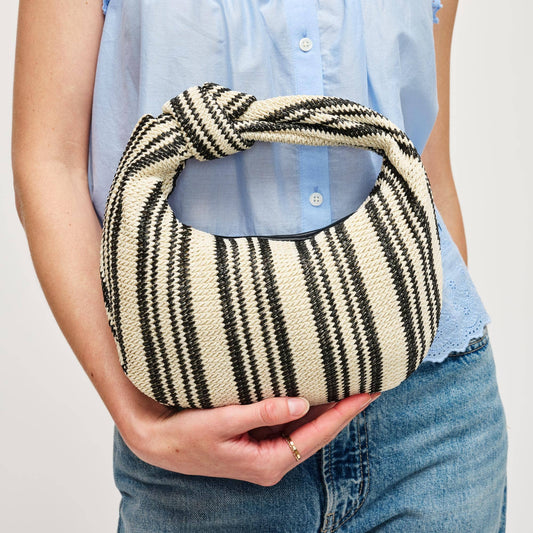 Tracy - Stripes Clutch