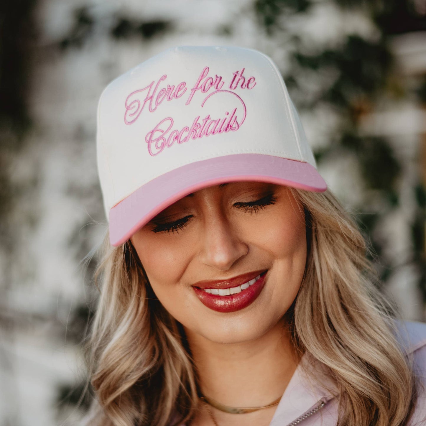 Here For the Cocktails Two-Toned Vintage Hat Grad Gift Idea