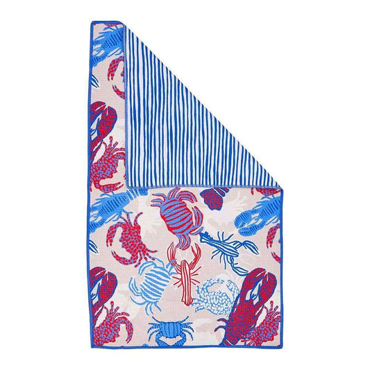 Sandy Claws Eco Kitchen Tea Towel