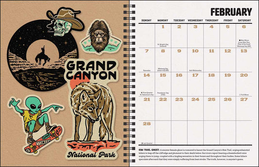 Sam Larson 12-Month 2027 Monthly/Weekly Planner Calendar by Sam  Larson
