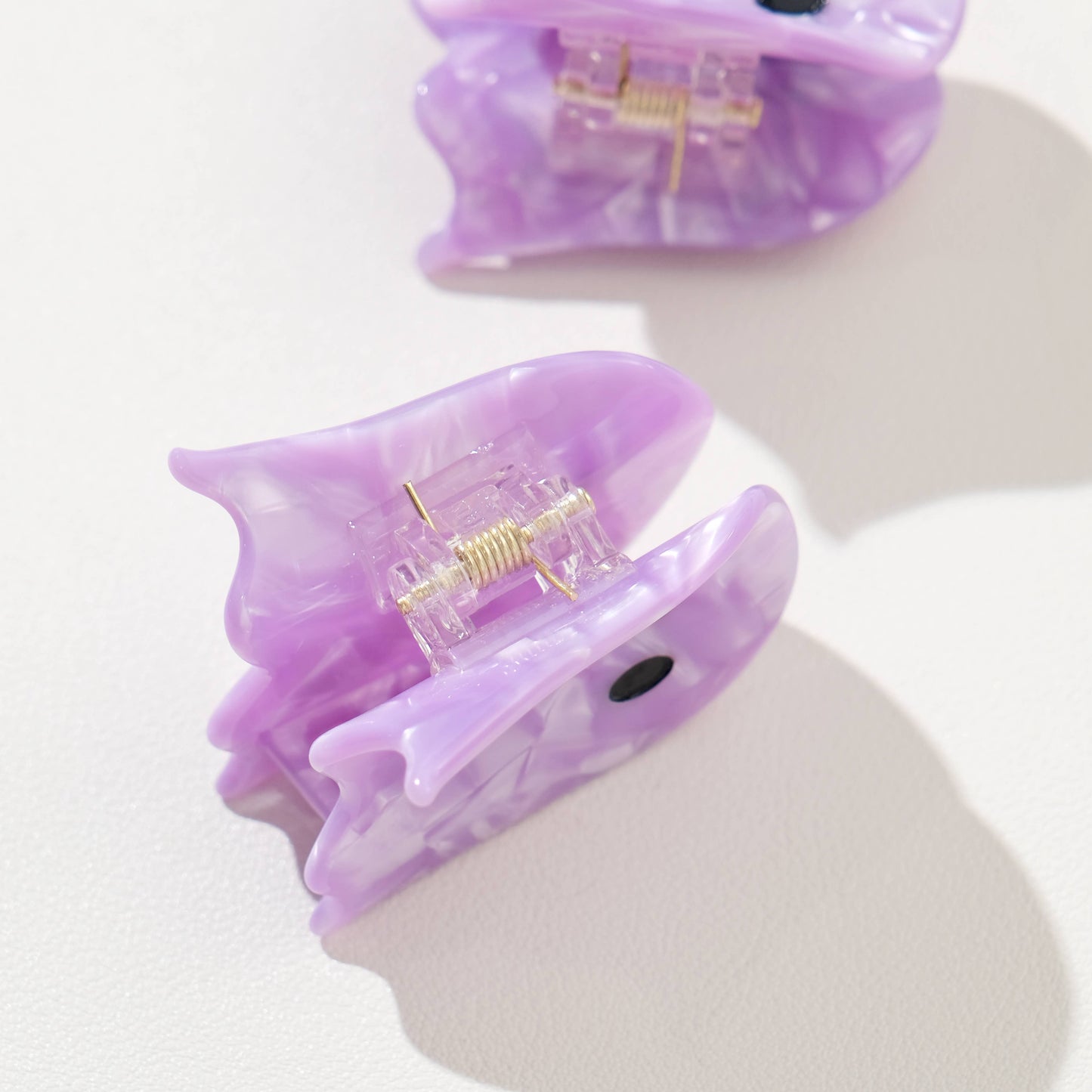 Purple Ghost Claw Clip - Small