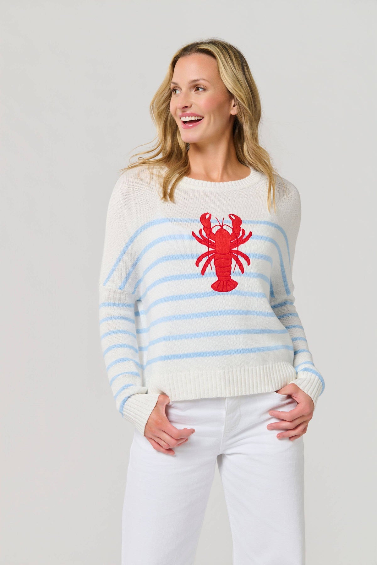Lobster Relaxed Fashion Fit Sweater