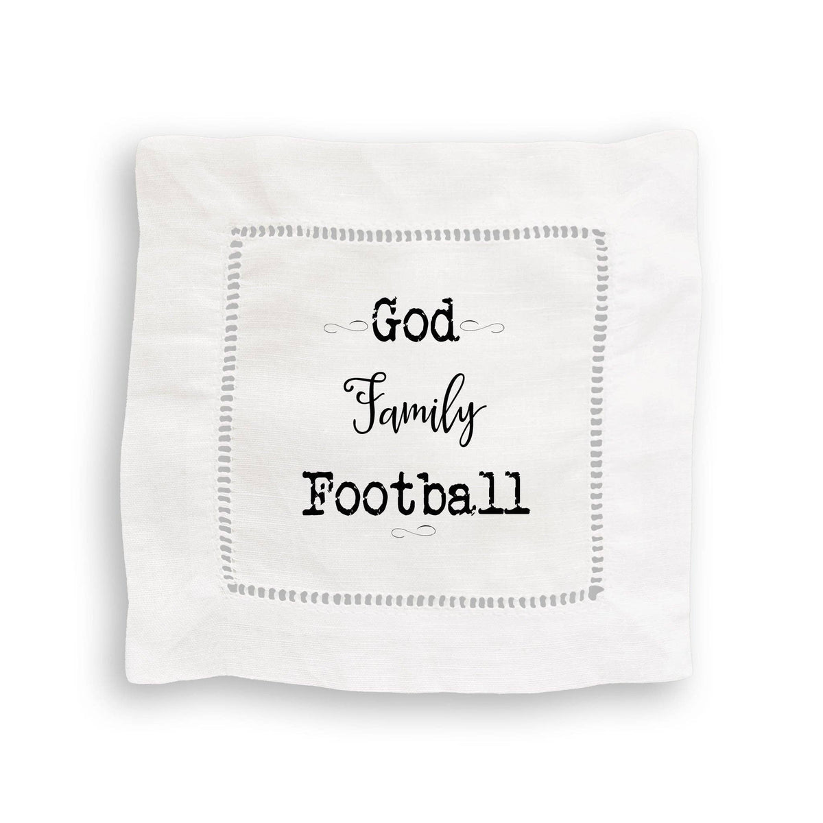 God Family Football in Black