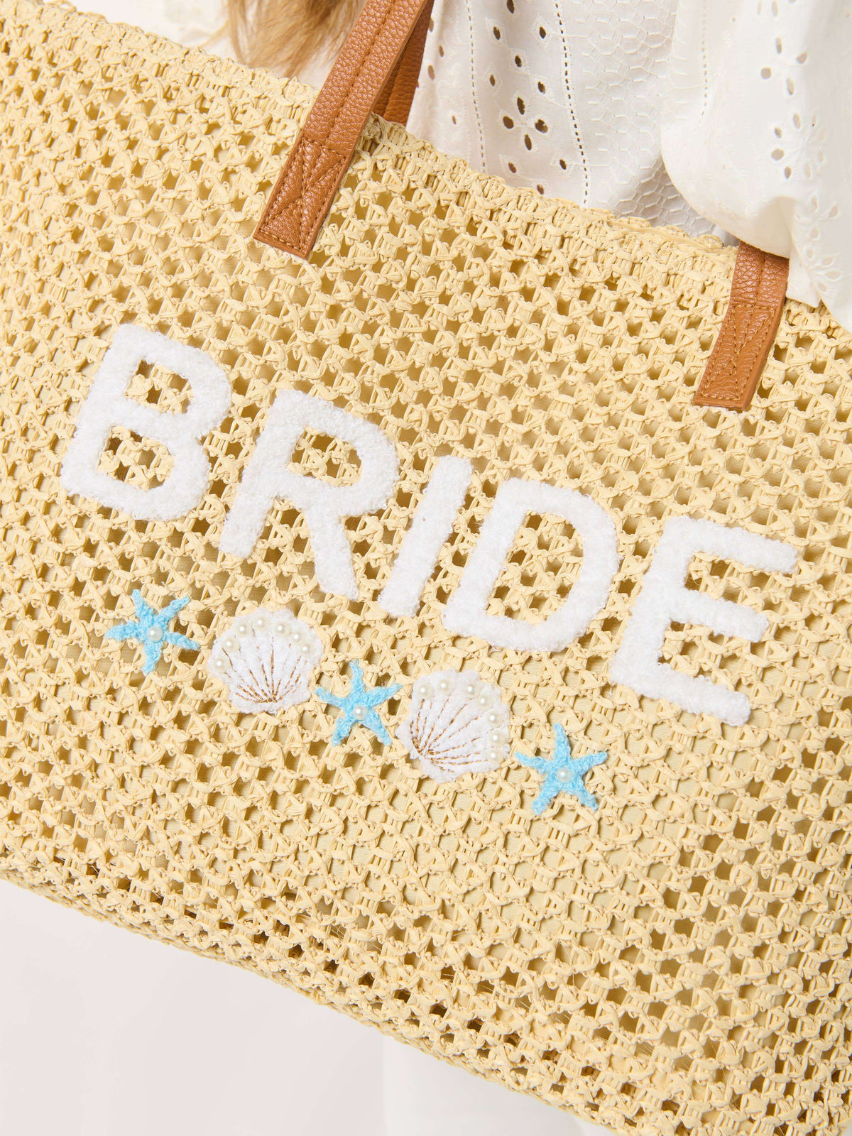 “Bride” Shell Tote