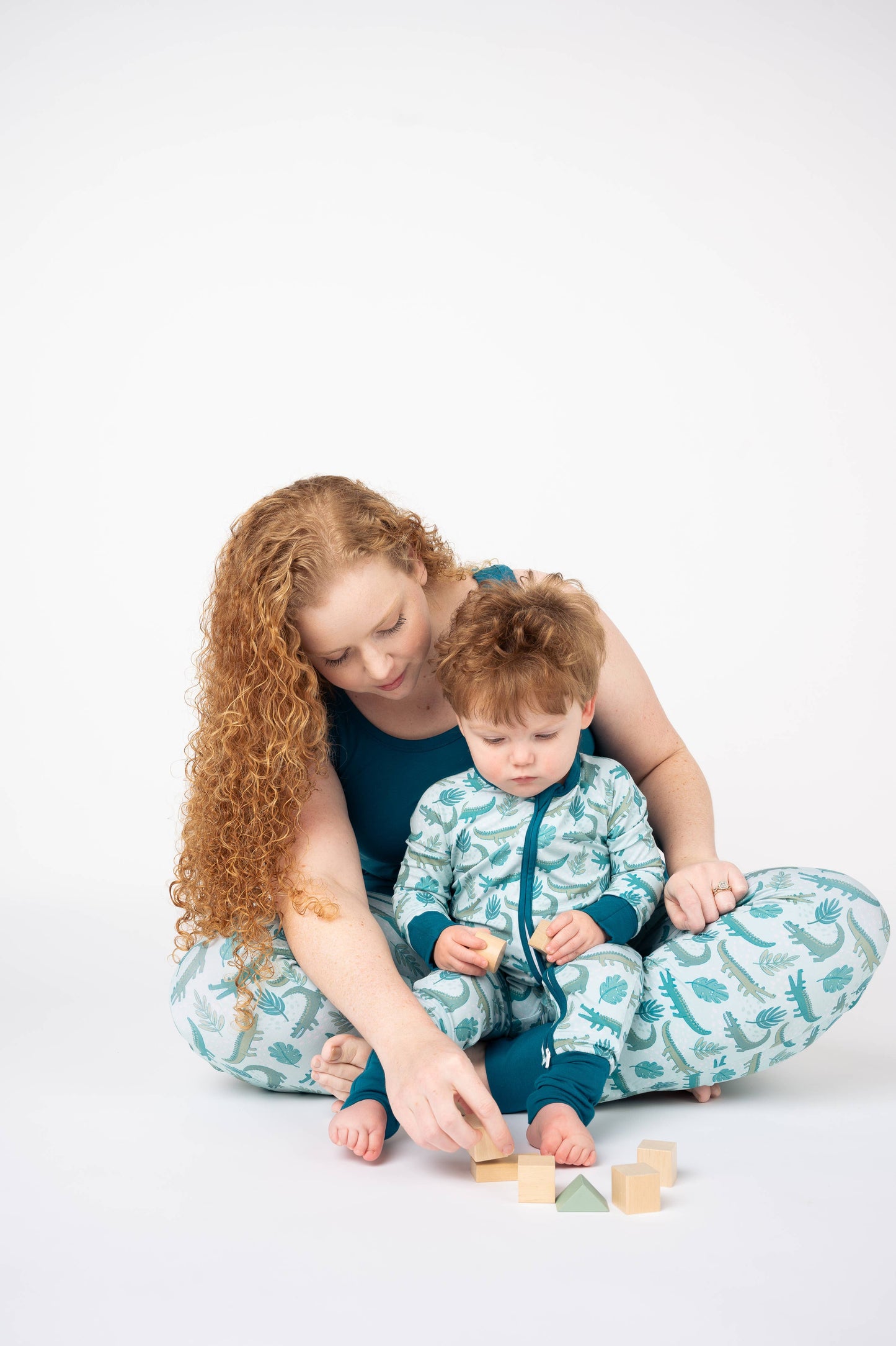 Later Gator Alligator Bamboo Convertible Pajamas Florida Baby Gift