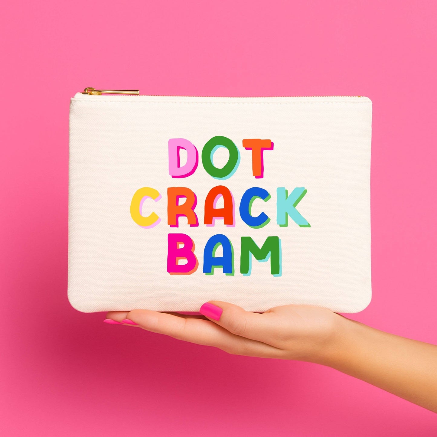 Mahjong Bag- Dot Crack Bam mahjong canvas pouch