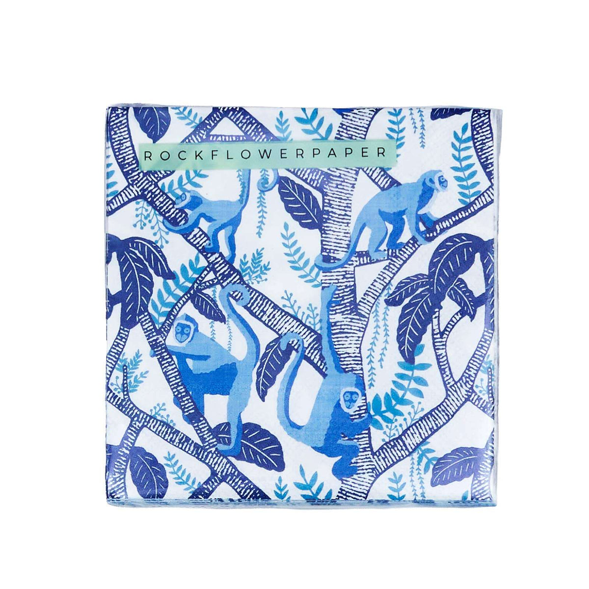 Coco Monkey Paper Cocktail Napkins