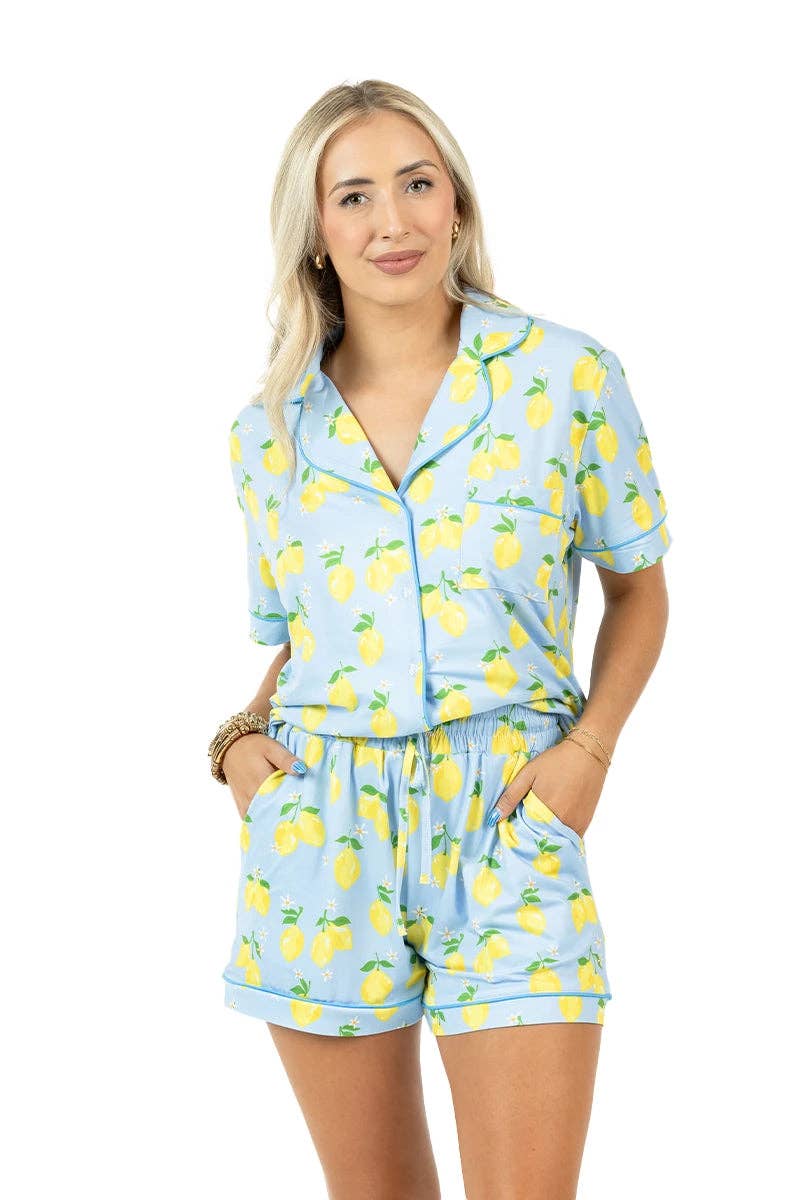 Zesty Lemons Pajama Set