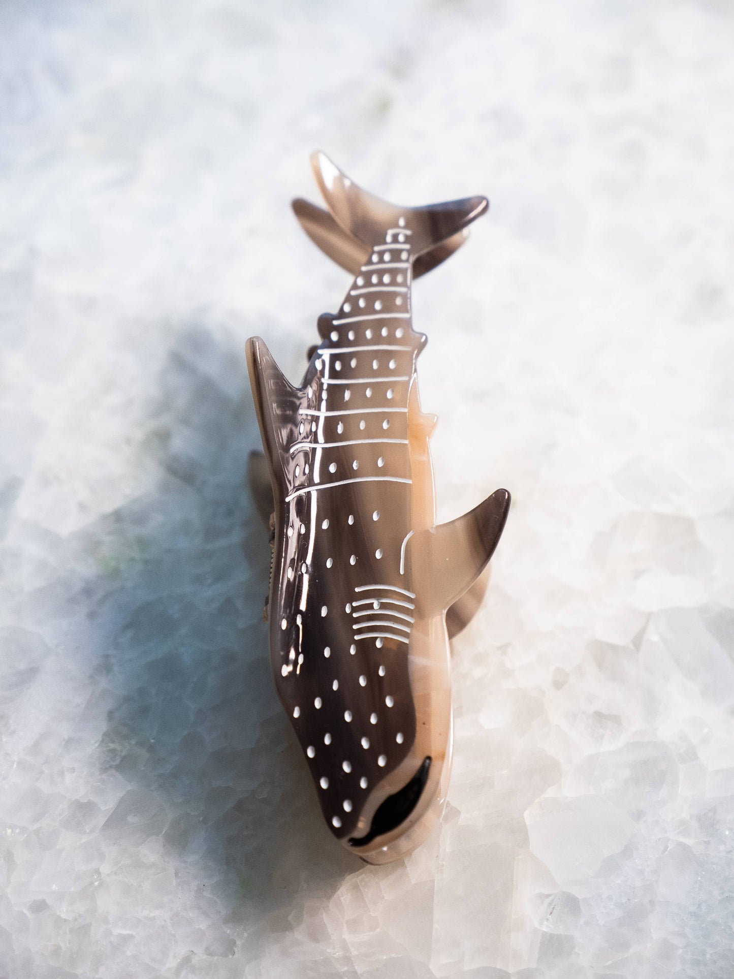Eco Friendly Whale Shark Hair Clip, Large