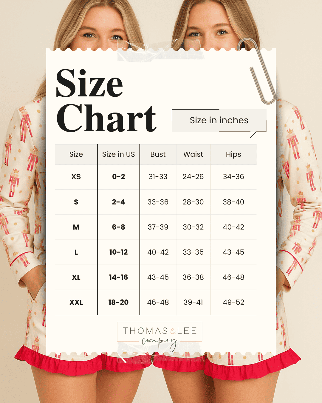 Christmas Pink Nutcracker Pajamas
