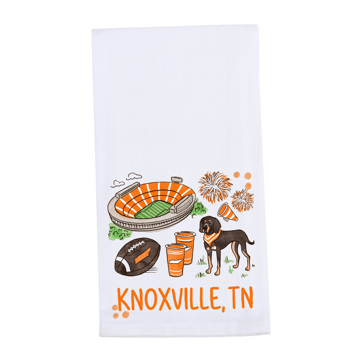 Large TN Icons Tea Towel