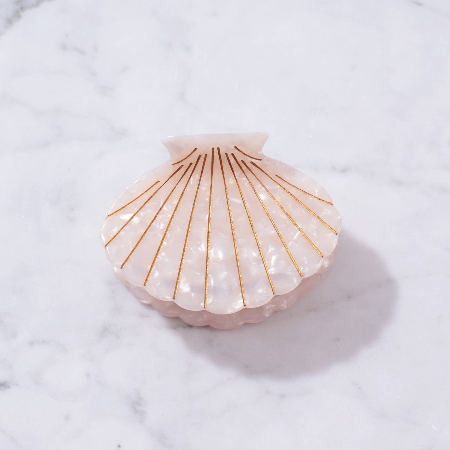 Eco-Friendly Scallop Shell Hair Clip Large