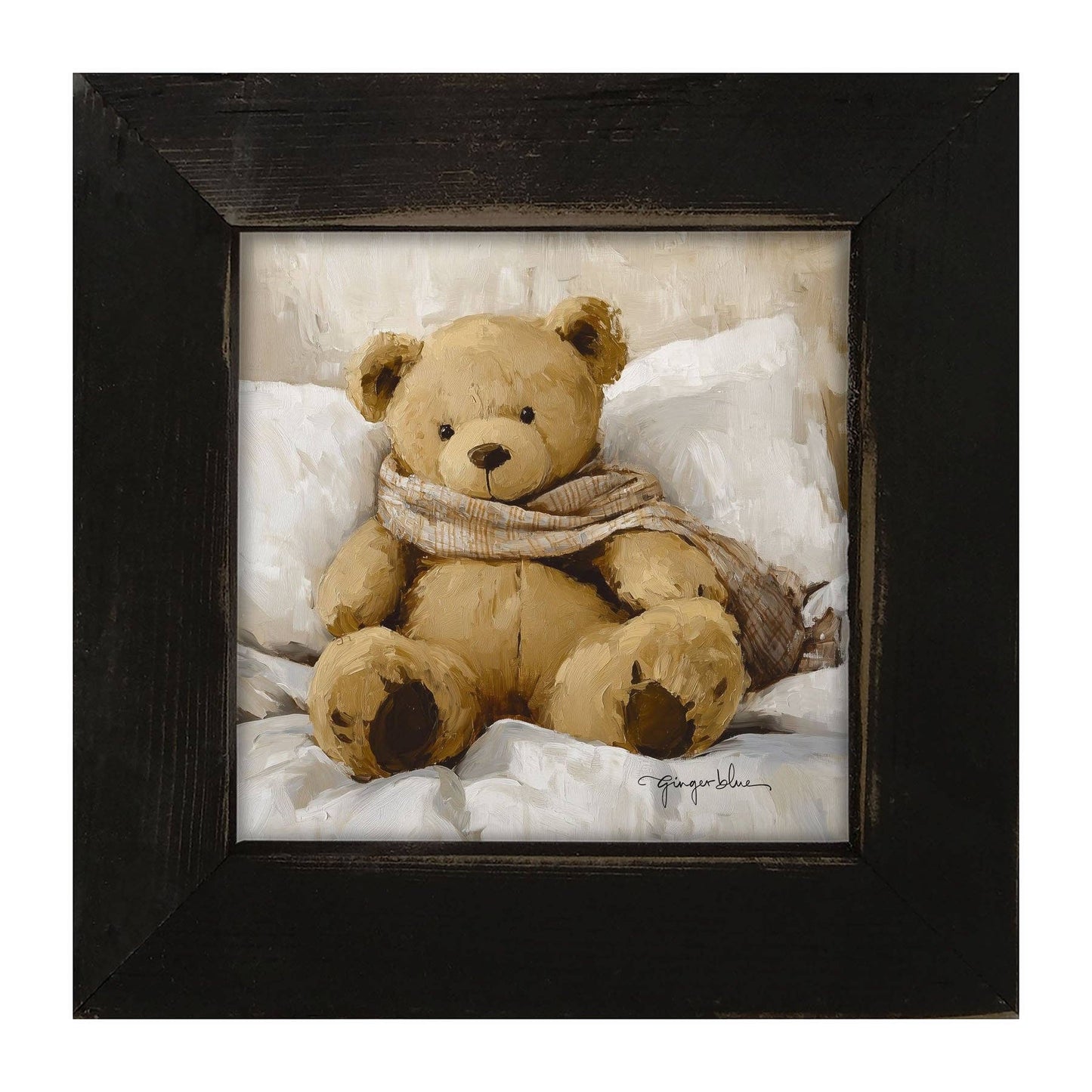 White Scarf Teddy Bear