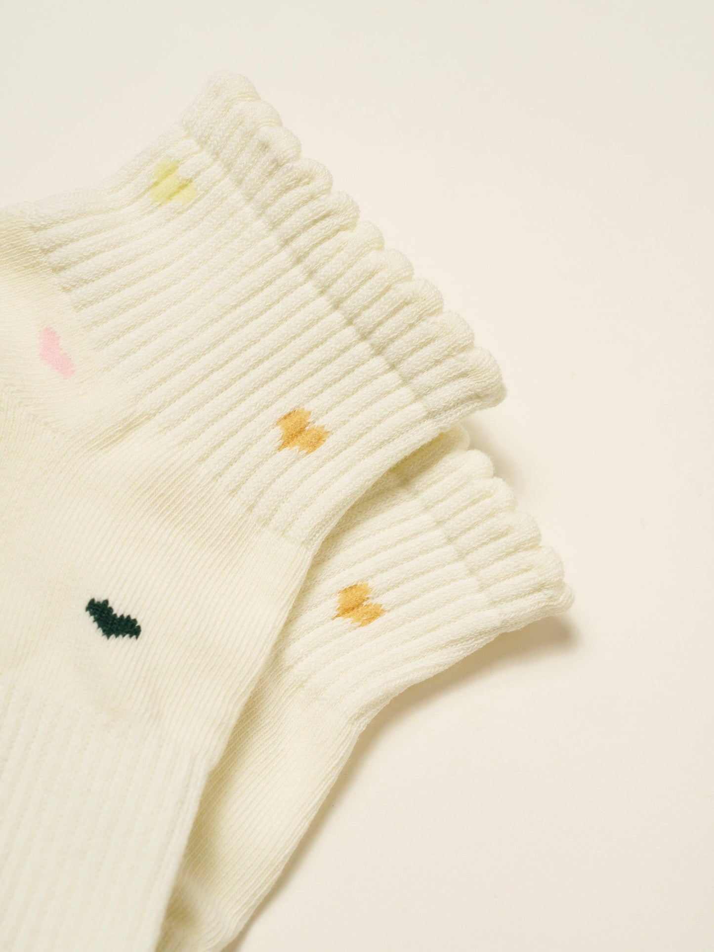 Cropped Crew Grip Sock - Mini Heart