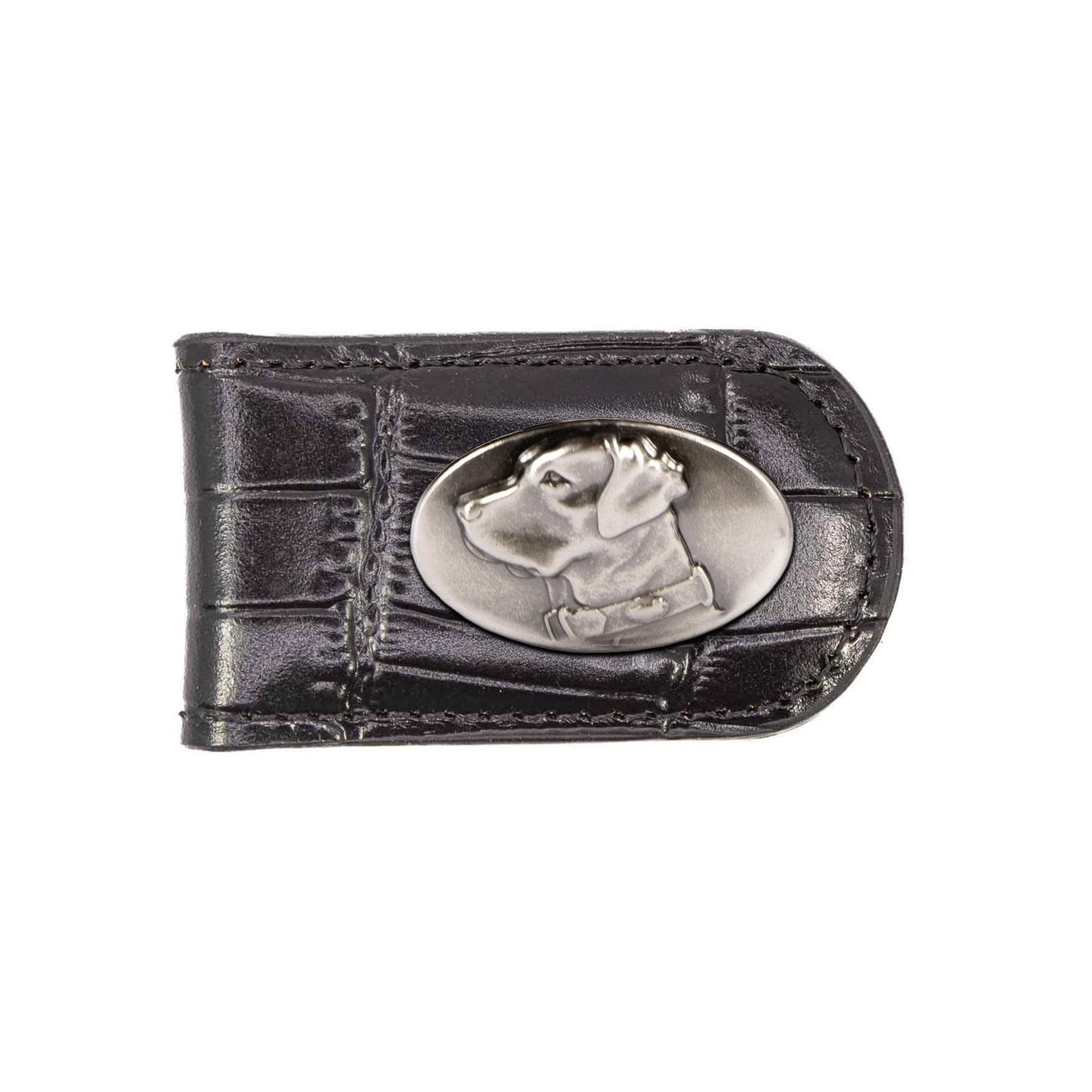 Lab Leather Magnetic Money Clip Wallet