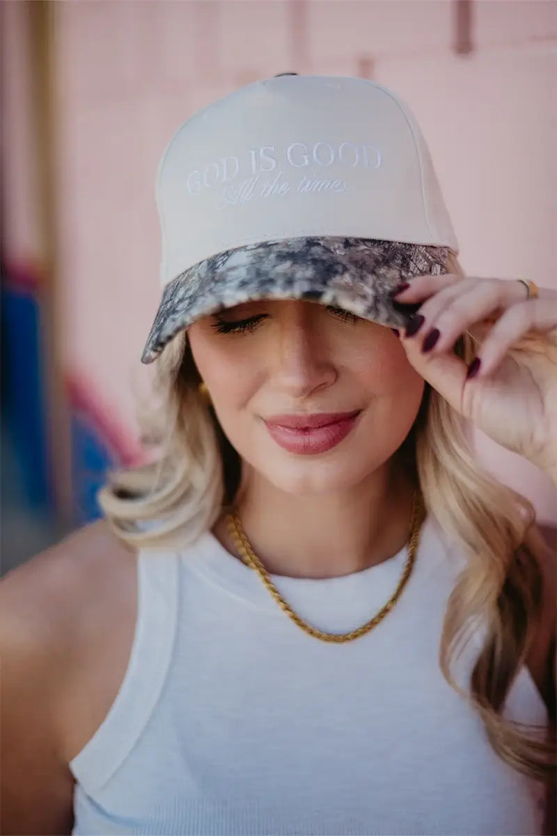 God is Good All The Time Trucker Cap