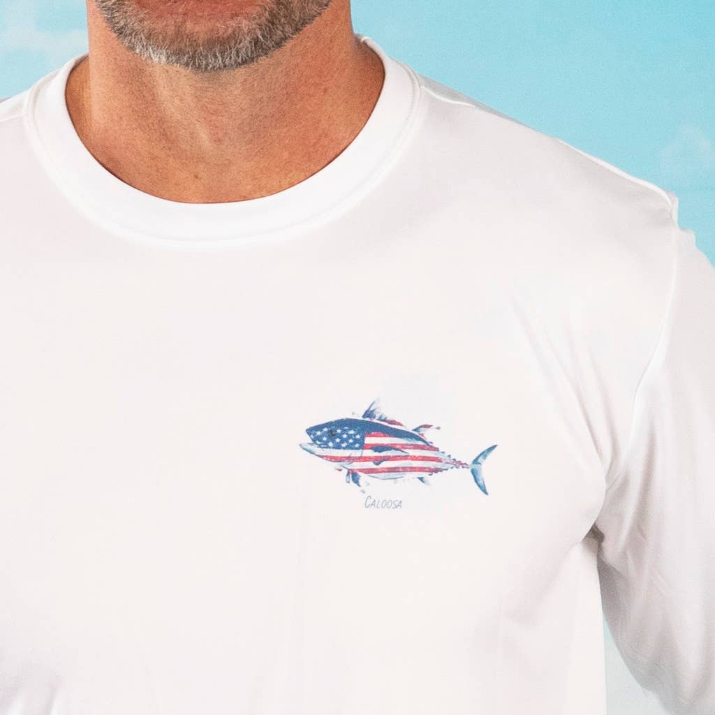 "American Tuna" UPF 50 Performance Ultra Comfort Shirt