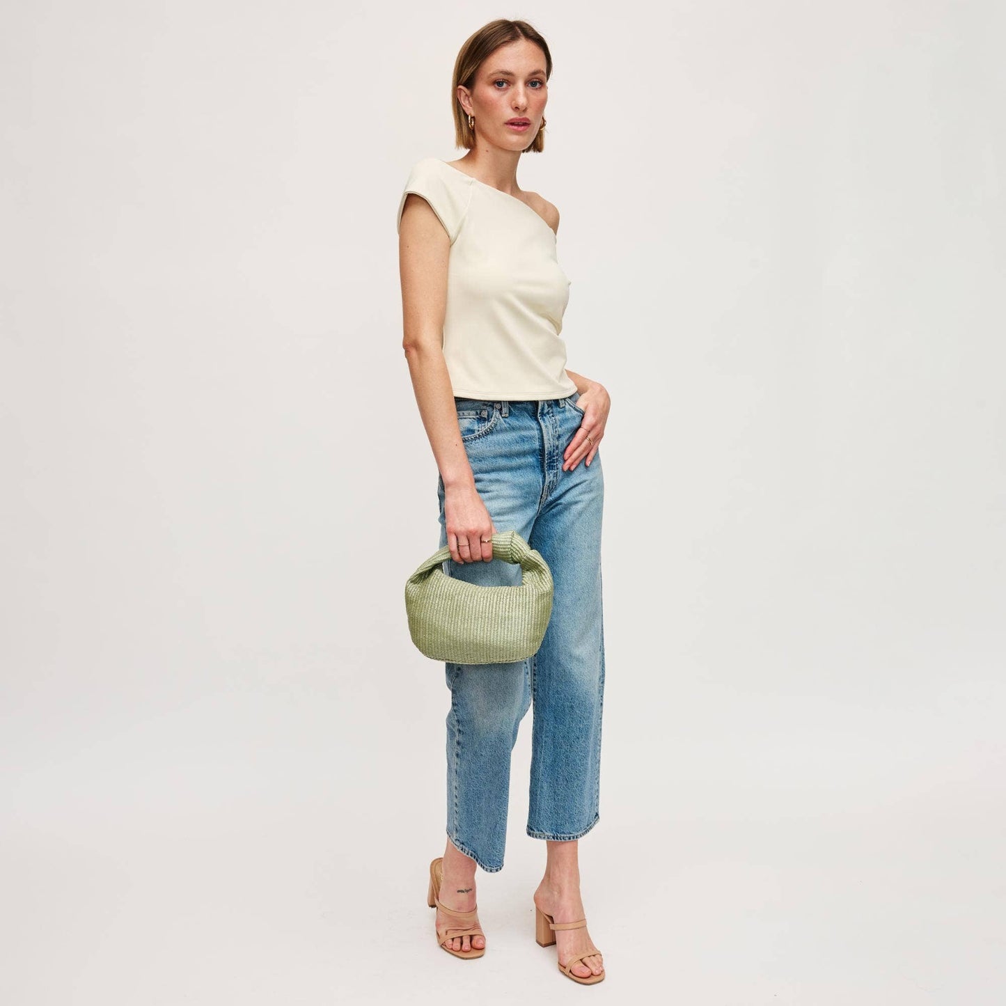 Tracy - Stripes Clutch