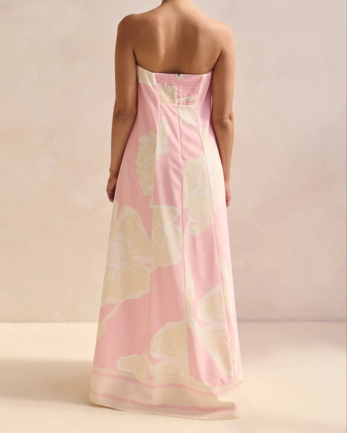 Summer Sexy Tube Top Printed Swing Dress
