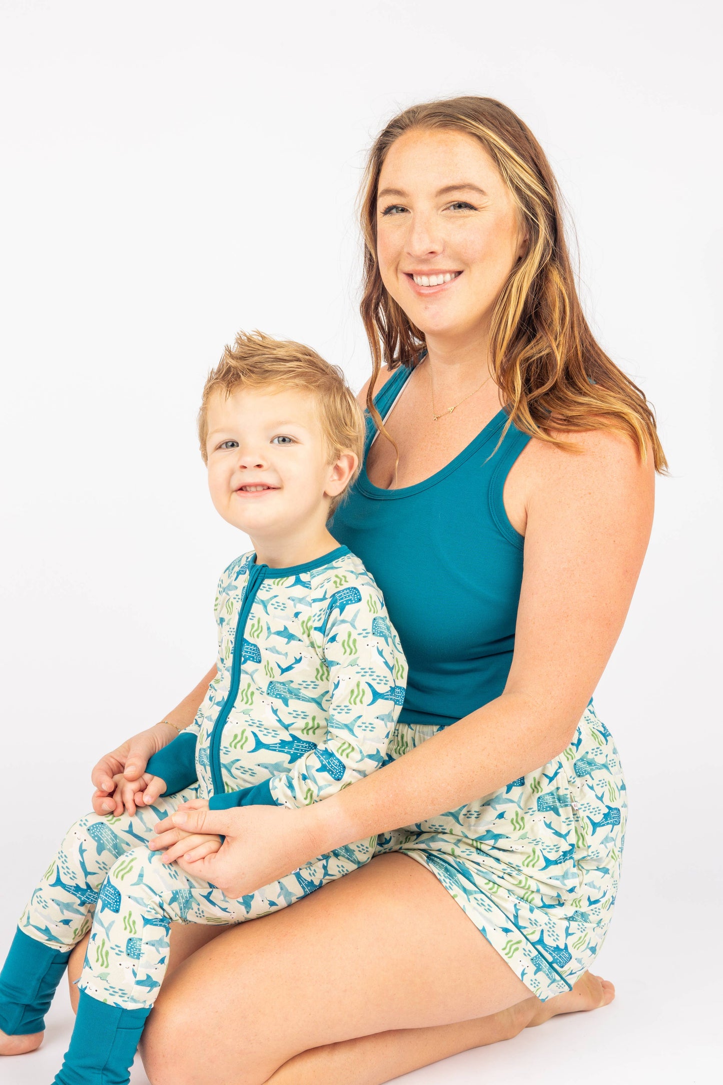 Shark Friends Womens Bamboo Pajama Shorts