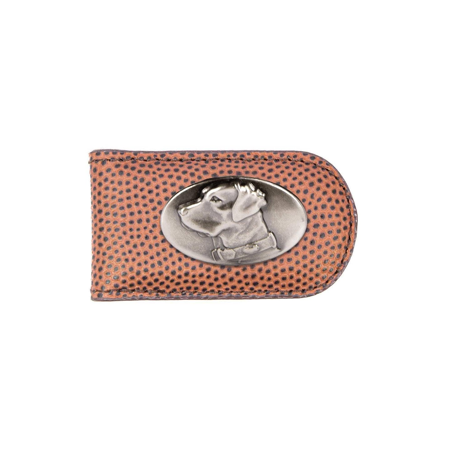 Lab Leather Magnetic Money Clip Wallet