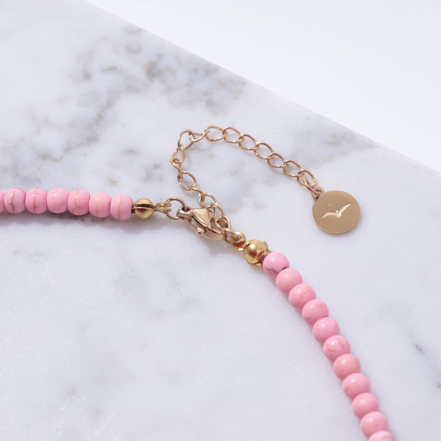 Good Luck Fish Bahama Wood Bead Necklace
