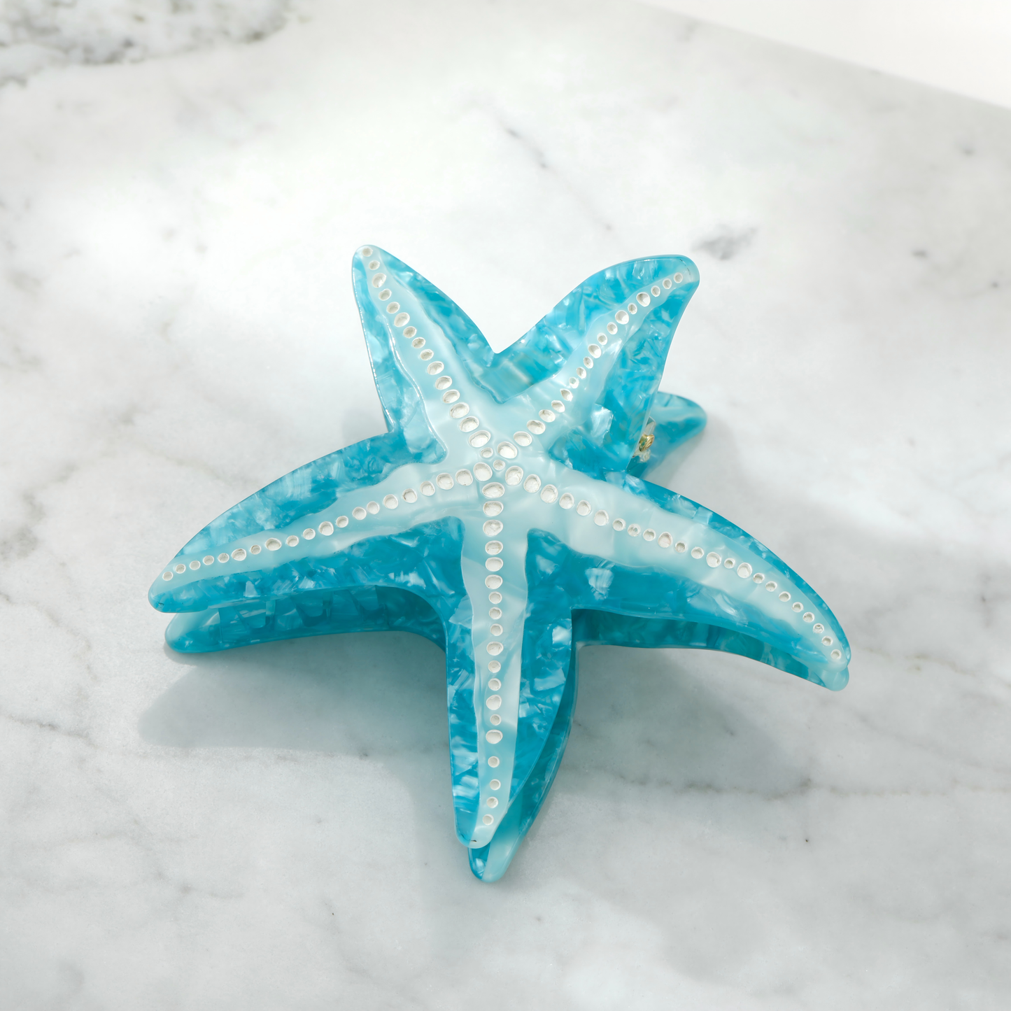 Eco Friendly Starfish Hair Clips, Large