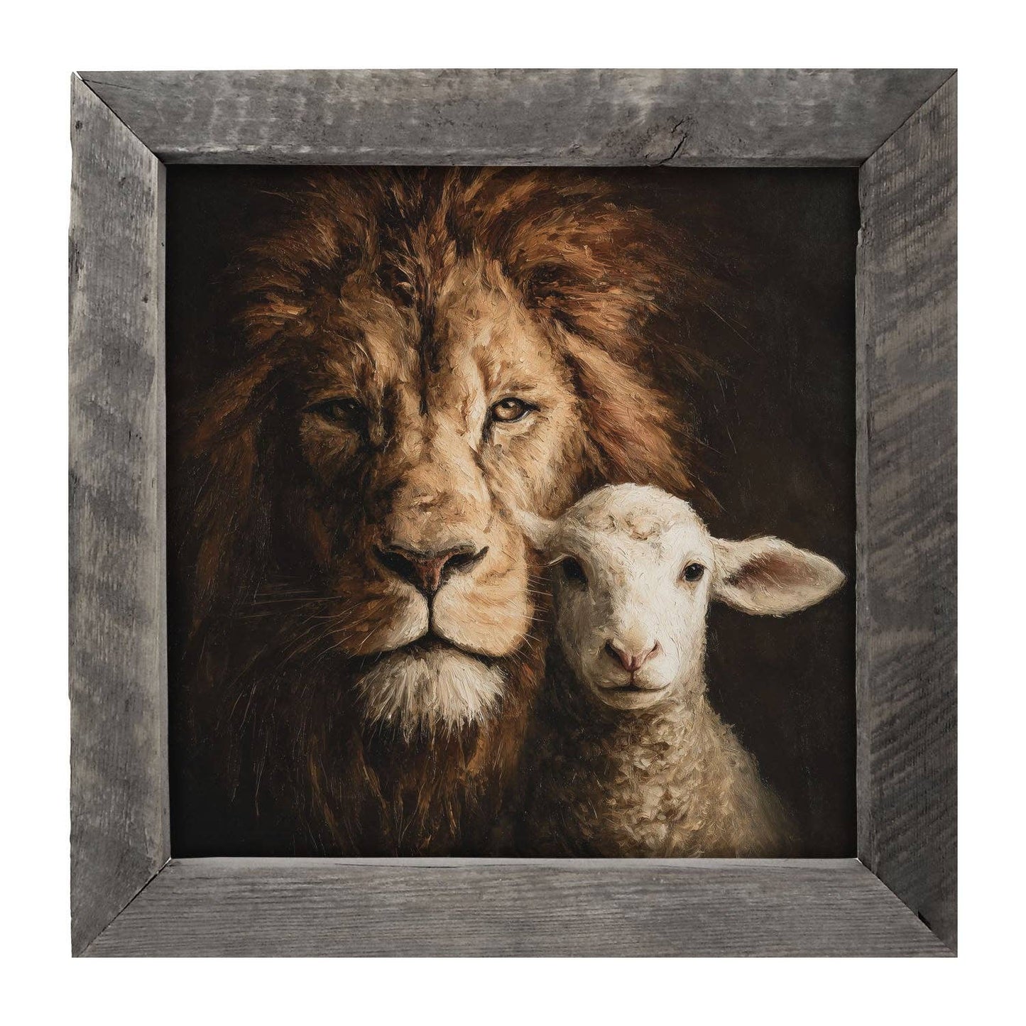 The Lion and The Lamb - A Portrait