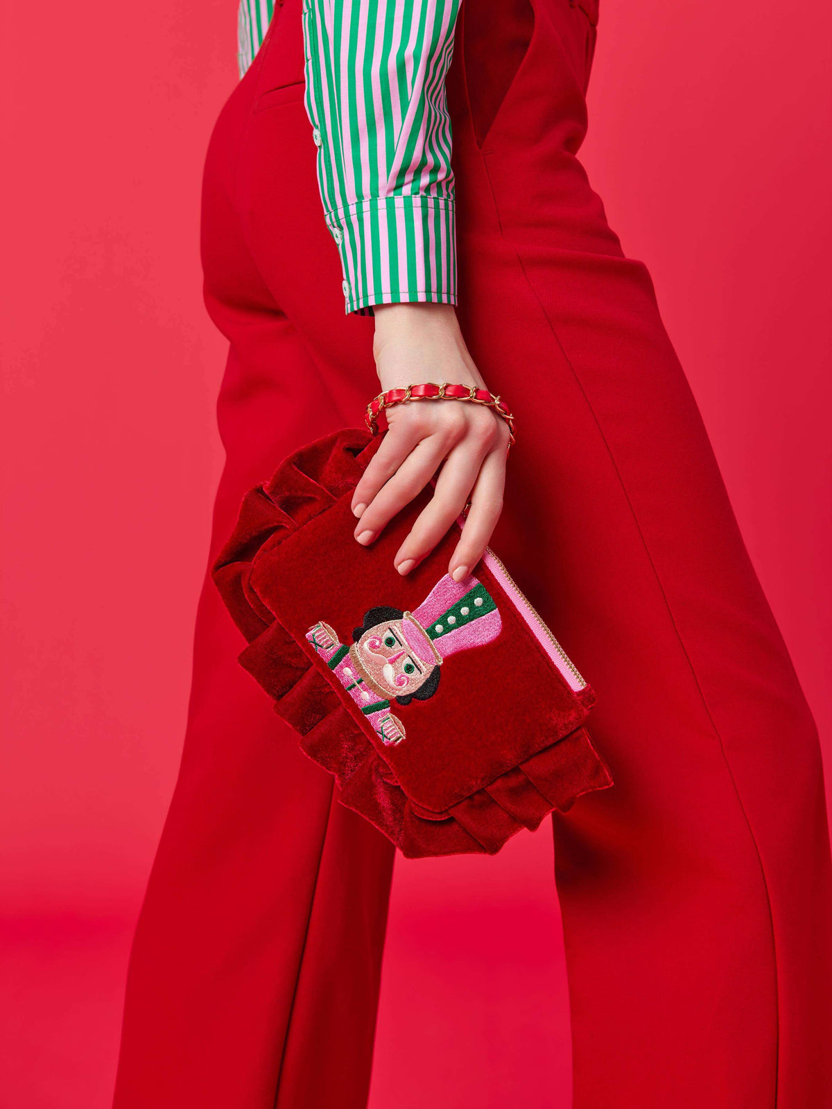 Nutrcracker Wristlet