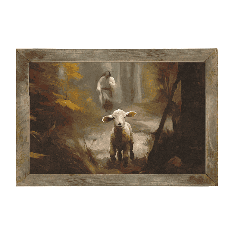 Little Lamb - Horizontal Frame