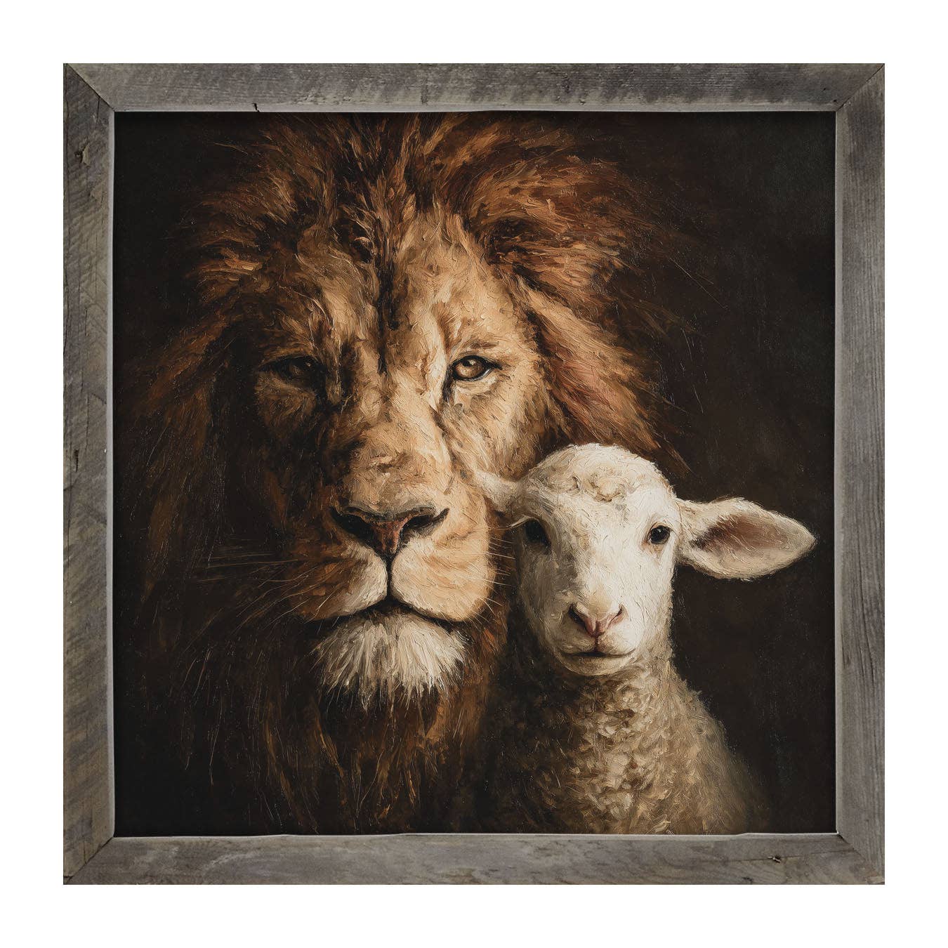 The Lion and The Lamb - A Portrait
