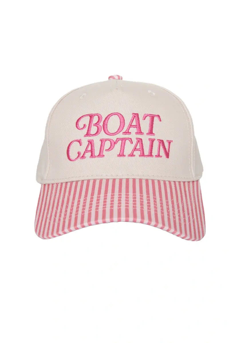 Boat Captain Two-Toned Retro Hat