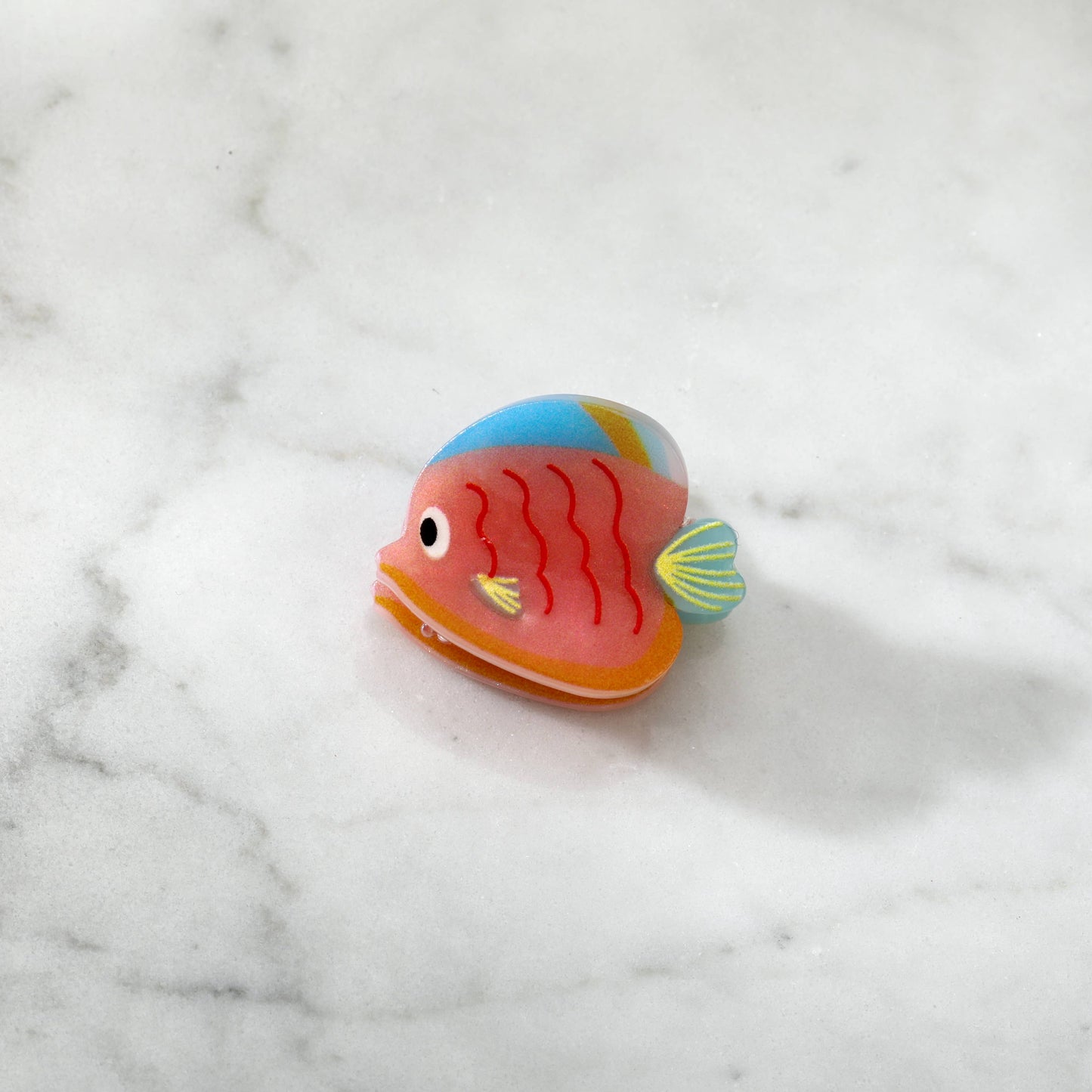 Eco-Friendly Mini Coral Tropical Fish Hair Clip